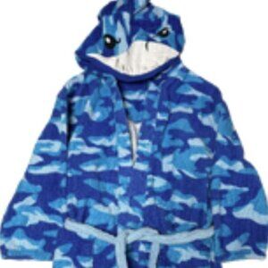 Children's Shark Robe - Size M 10/12 - 1616 (MISC)